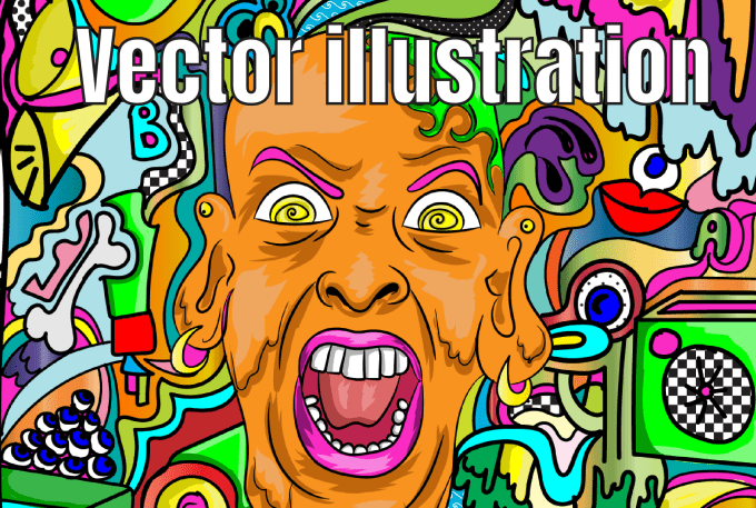 I will create amazing detailed and complex vector illustrations